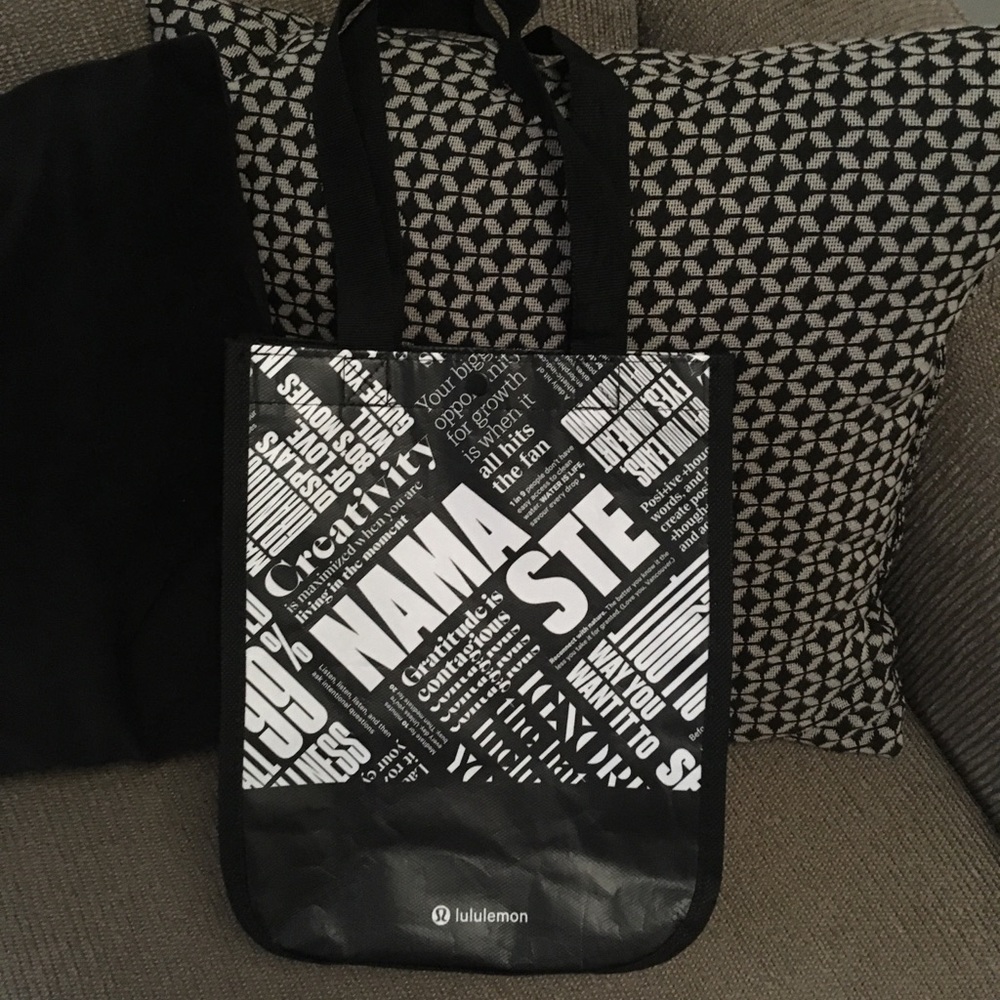 *SOLD* Lululemon reusable tote bag Sm/Med, Inspire - Picture 1 of 10